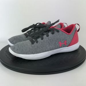 Under Armour Street Precision Gray/Pink Running Shoes 1285811-019 Women's Size 6
